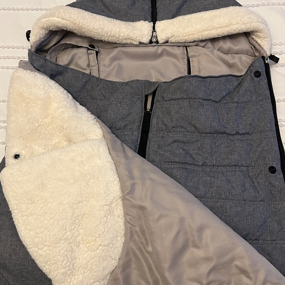 Skip Hop Heather Grey Stroll & Go Three Season Footmuff Toddler - Picture 3 of 4